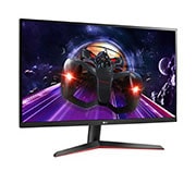 LG 27'' FHD IPS monitor s AMD FreeSync™ i 1ms MBR, prikaz bočne strane iz kuta od +15 stupnjeva, 27MP60GP-B, thumbnail 2