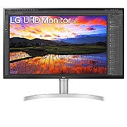 LG 31,5'' 4K UHD monitor s HDR 10, prikaz prednje strane, 32UN650P-W, thumbnail 1