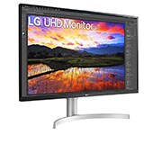 LG 31,5'' 4K UHD monitor s HDR 10, Prikaz iz perspektive, 32UN650P-W, thumbnail 4
