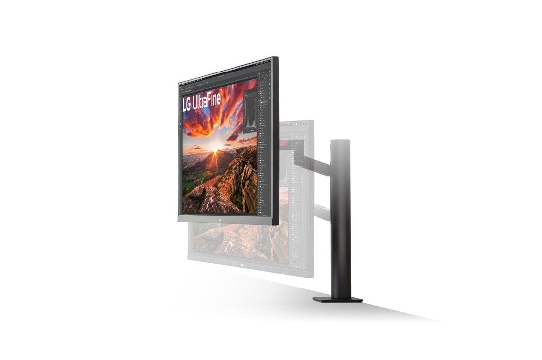LG 31,5'' UltraFine™ Display Ergo 4K HDR10 monitor, Prikaz izbliza bočne strane, 32UN880P-B, thumbnail 4