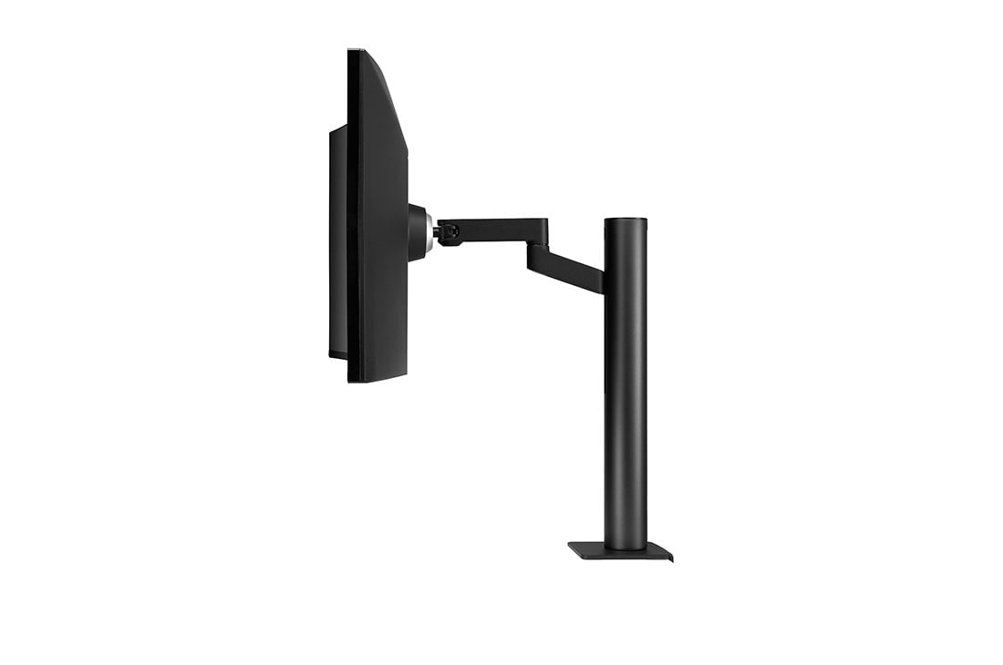 LG 34'' 21:9 QHD (3440 x 1440) UltraWide™ Ergo monitor, bočni prikaz s visinom monitora podešenom prema gore, 34WP88CP-B, thumbnail 5