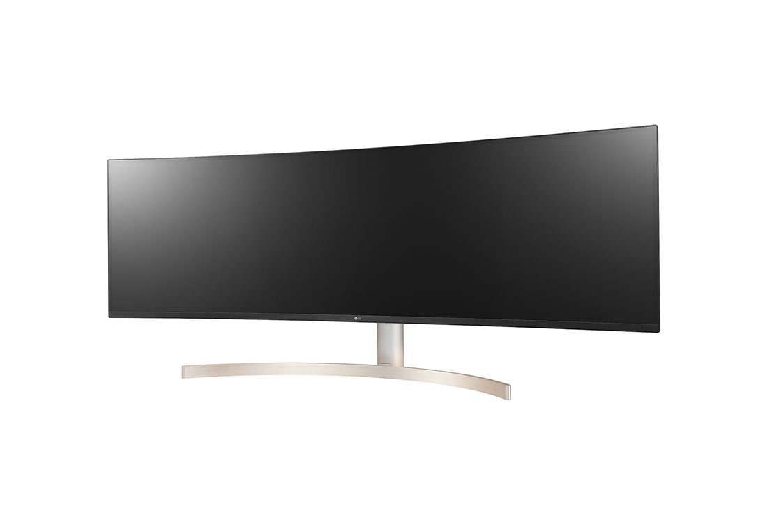 LG UltraWide Dual QHD monitor, 49WL95CP-W - +15 degree Side View , 49WL95CP-W, thumbnail 3