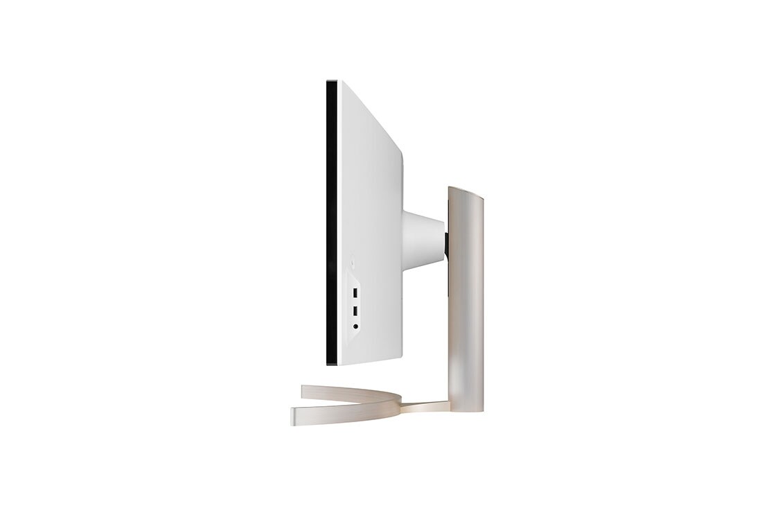 LG UltraWide Dual QHD monitor, 49WL95CP-W - Side View , 49WL95CP-W, thumbnail 6