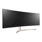 LG UltraWide Dual QHD monitor, 49WL95CP-W - -30 degree Side View , 49WL95CP-W, thumbnail 5