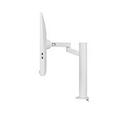 LG 32'' 16:9 omjera 4K UHD pametni monitor s Ergo postoljem i webOS platformom, bočni prikaz s visinom monitora podešenom prema gore, 32SQ780S-W, thumbnail 5