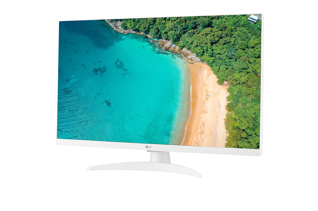 LG 27'' Full HD Smart monitor s omjerom 16:9, prikaz bočne strane iz kuta od -15 stupnjeva, 27TQ615S-WZ, thumbnail 2