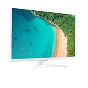 LG 27'' Full HD Smart monitor s omjerom 16:9, prikaz bočne strane iz kuta od +30 stupnjeva, 27TQ615S-WZ, thumbnail 4