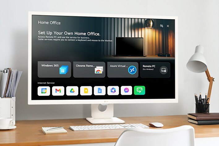 webOS 23 - kućni ured.