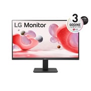 LG 24'' Full HD IPS monitor s brzinom osvježavanja od 100 Hz, prikaz prednje strane, 24MR400-B, thumbnail 1