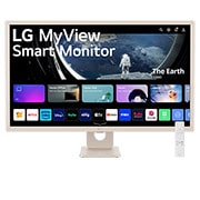 LG MyView 32” Full HD IPS pametni monitor s operativnim sustavom webOS, 32SR50F-E prednji prikaz s daljinskim upravljačem, 32SR50F-E, thumbnail 2