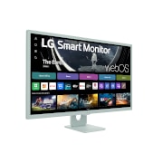 LG 32” Full HD IPS Smart Monitor s operativnim sustavom webOS, 32SR50F-G prikaz iz perspektive, 32SR50F-G, thumbnail 5