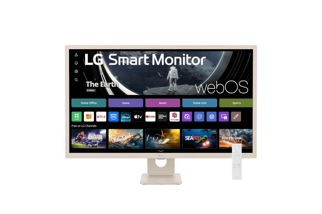 LG 27” Full HD IPS pametni monitor s operativnim sustavom webOS, prednji prikaz s daljinskim upravljačem, 27SR50F-E, thumbnail 2