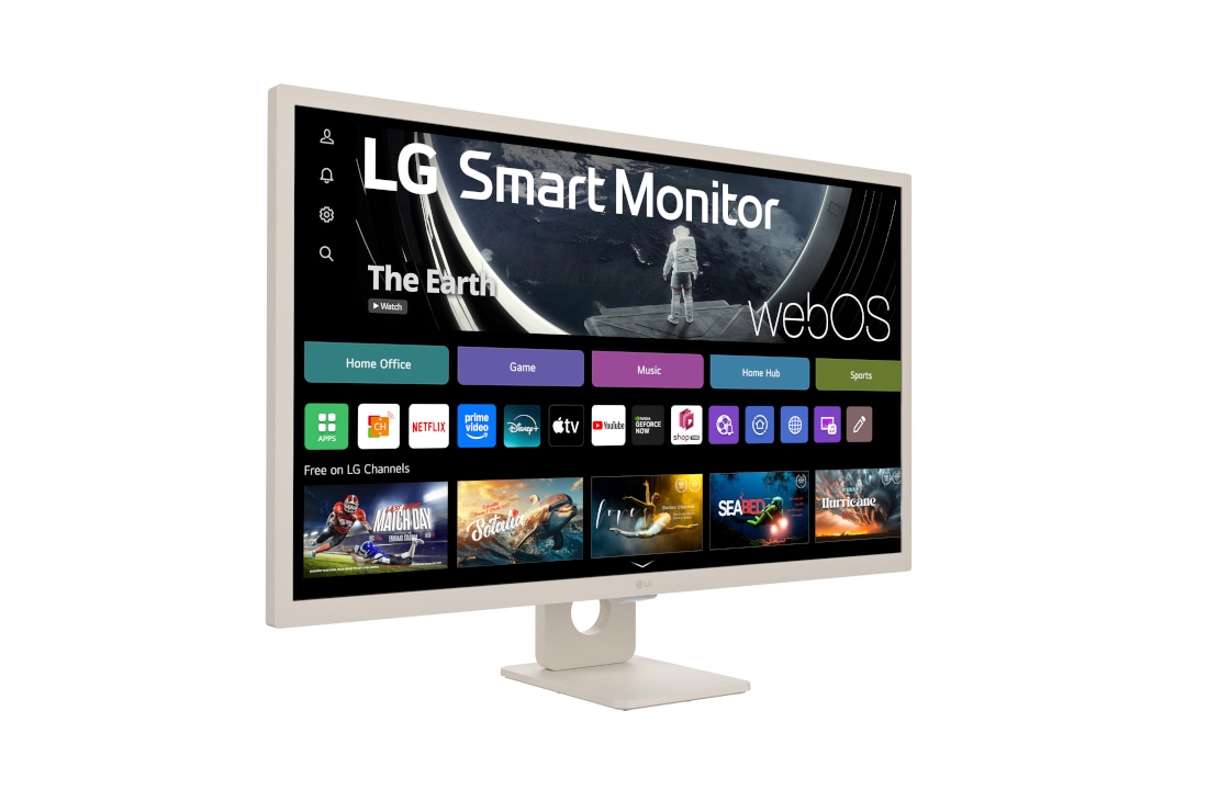 LG 27” Full HD IPS pametni monitor s operativnim sustavom webOS, prikaz iz perspektive, 27SR50F-E, thumbnail 5