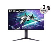 LG 27'' UltraGear™ omjer slike 16:9 4K UHD monitor za igrače s brzinom osvježavanja do 160Hz, Prikaz prednje strane, 27GR95UM-B, thumbnail 1
