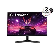 LG 24'' UltraGear IPS 16:9 FHD gaming monitor s brzinom osvježavanja od 180 Hz, prikaz prednje strane, 24GS60F-B, thumbnail 1