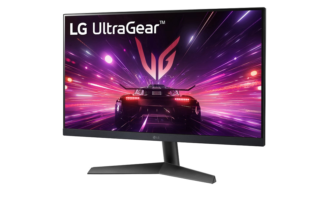 LG 24'' UltraGear IPS 16:9 FHD gaming monitor s brzinom osvježavanja od 180 Hz, prikaz bočne strane iz kuta od -15 stupnjeva, 24GS60F-B, thumbnail 2