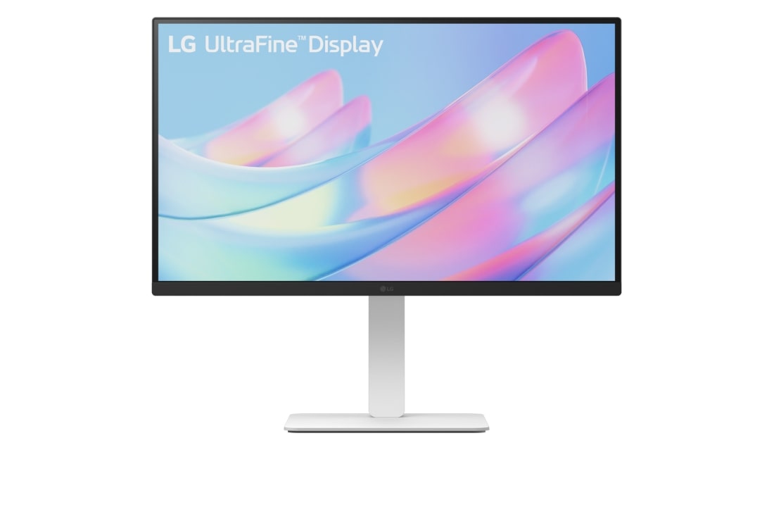 LG 27” UltraFine™ omjer slike 16:9 4K IPS monitor s brzinom osvježavanja od 60 Hz, prikaz prednje strane, 27US550-W, thumbnail 4