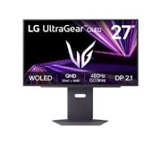 LG 27” UltraGear™ OLED 16:9 omjer slike QHD gaming monitor s brzinom osvježavanja od 480 Hz, prikaz s prednje strane, 27GX790A-B, thumbnail 1