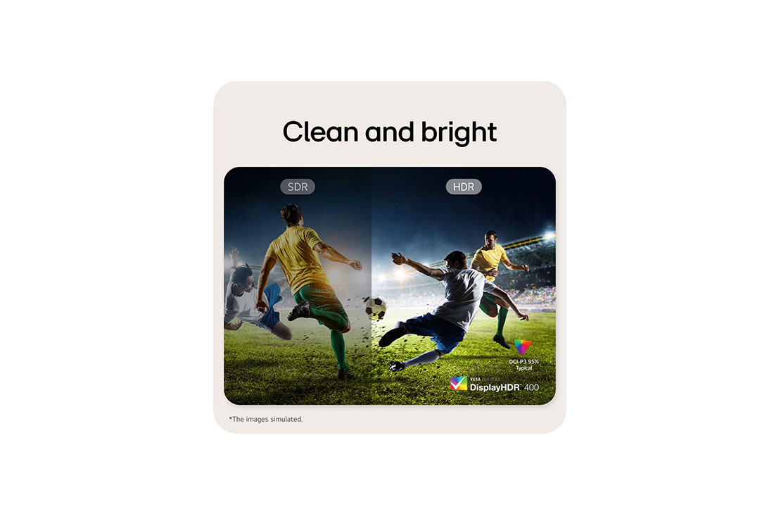 LG 27” UltraFine™ omjer slike 16:9 4K IPS monitor s brzinom osvježavanja od 60 Hz, Približen prikaz sa stražnje strane, 27UP650K-W, thumbnail 8