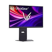 LG 27'' UltraGear™ 4K UHD IPS Black Dual-Mode monitor za igre, prikaz bočne strane iz kuta od +15 stupnjeva, 27G850A-B, thumbnail 3