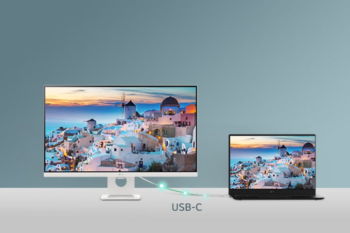 Fotografija koja prikazuje pametne monitore LG Smart Monitor u uredu i domu.	