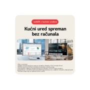 LG 27” 16:9 pametni monitor s webOS platformom i brzinom osvježavanja od 60 Hz, lifestyle, 27U731SA-W, thumbnail 8