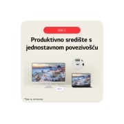 LG 27” 16:9 pametni monitor s webOS platformom i brzinom osvježavanja od 60 Hz, lifestyle, 27U731SA-W, thumbnail 9