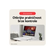 LG 27” 16:9 pametni monitor s webOS platformom i brzinom osvježavanja od 60 Hz, lifestyle, 27U731SA-W, thumbnail 14