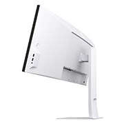 LG Zaobljeni zaslon UltraWide Dual QHD(5120x1440) Curved Nano IPS Display s brzinom osvježavanja od 144Hz od 49 inča, Tilted rear side view, 49U950A-W, thumbnail 7