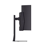 LG 45'' UltraGear™ OLED 21:9 WQHD zakrivljeni monitor za igranje s brzinom osvježavanja od 240 Hz, prikaz bočne strane nagnutog monitora, 45GX900A-B, thumbnail 6