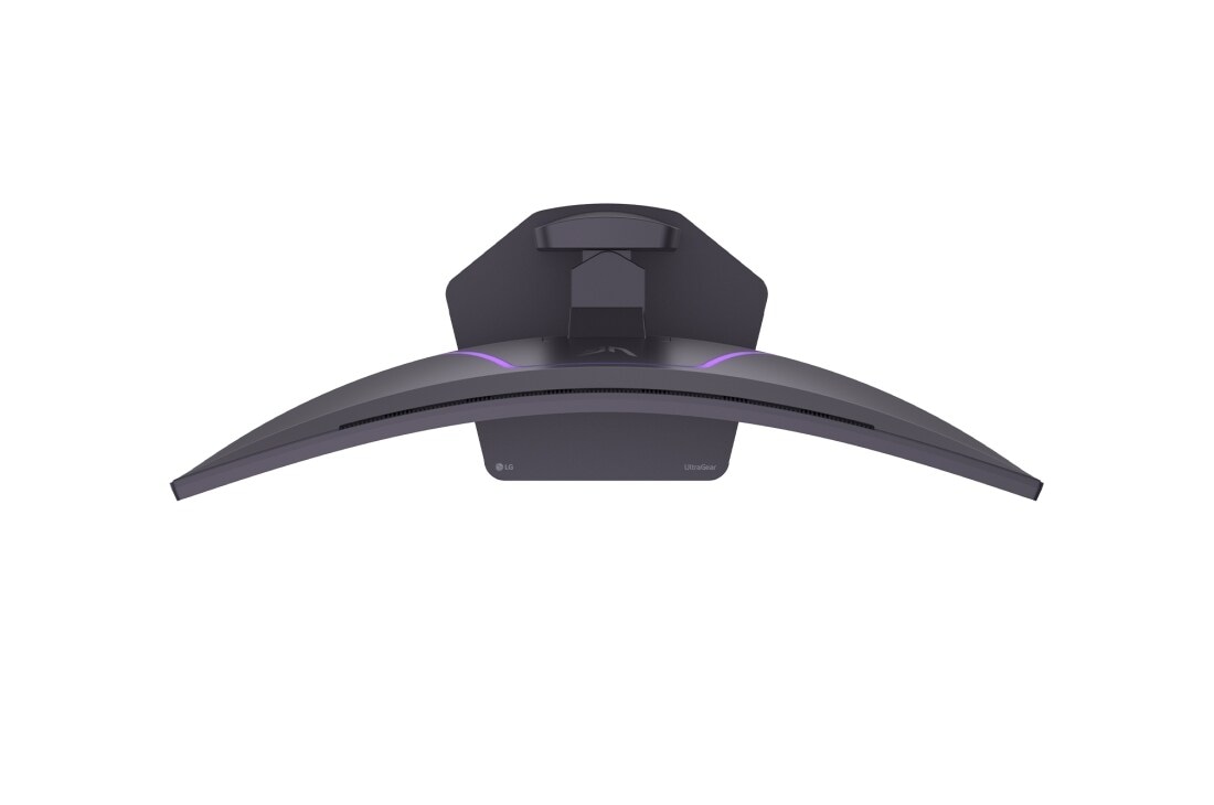 LG 37-inčni UltraGear™ 4K UHD zakrivljeni monitor za igranje s brzinom osvježavanja od 165 Hz, 37G800A-B prikaz odozgo, 37G800A-B, thumbnail 9