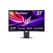 LG 37-inčni UltraGear™ 4K UHD zakrivljeni monitor za igranje s brzinom osvježavanja od 165 Hz, prednji prikaz, 37G800A-B, thumbnail 1
