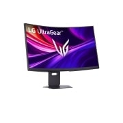 LG 37-inčni UltraGear™ 4K UHD zakrivljeni monitor za igranje s brzinom osvježavanja od 165 Hz, 37G800A-B prikaz perspektive, 37G800A-B, thumbnail 4