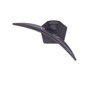 LG 37-inčni UltraGear™ 4K UHD zakrivljeni monitor za igranje s brzinom osvježavanja od 165 Hz, 37G800A-B prikaz odozgo okretnog monitora pod kutom od +30 stupnjeva, 37G800A-B, thumbnail 10