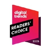Značka nagrade Digital Trends Readers' Choice 2025.