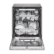 LG QuadWash™ ugradbena perilica posuđa s TrueSteam™ tehnologijom pranja vodenom parom, vrata s automatskim otvaranjem, 14 kompleta posuđa, ThinQ™ WiFi funkcija, QuadWash™ ugradbena perilica posuđa DB597TXS, DB597TXS, thumbnail 2