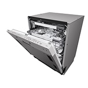 LG QuadWash™ ugradbena perilica posuđa s TrueSteam™ tehnologijom pranja vodenom parom, vrata s automatskim otvaranjem, 14 kompleta posuđa, ThinQ™ WiFi funkcija, QuadWash™ ugradbena perilica posuđa s TrueSteam™ DB476TXS, DB476TXS, thumbnail 9