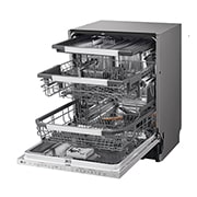 LG QuadWash™ ugradbena perilica posuđa s TrueSteam™ tehnologijom pranja vodenom parom, vrata s automatskim otvaranjem, 14 kompleta posuđa, ThinQ™ WiFi funkcija, QuadWash™ ugradbena perilica posuđa s TrueSteam™ DB476TXS, DB476TXS, thumbnail 11