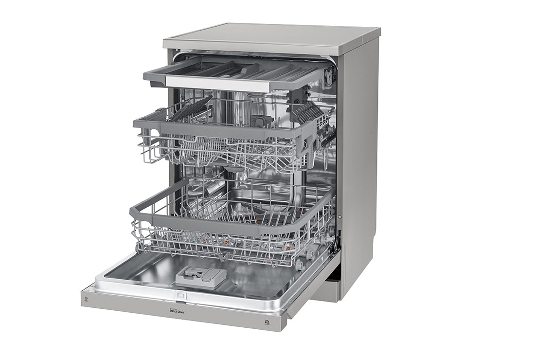 LG QuadWash™ perilica posuđa s TrueSteam™ tehnologijom pranja vodenom parom, 14 kompleta posuđa, ThinQ™, WiFi funkcija, DF325FPS, DF325FPS, thumbnail 6