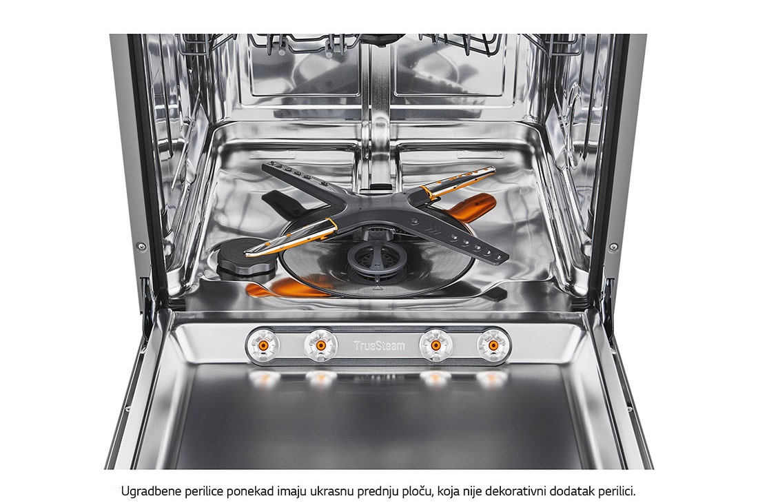 LG QuadWash™ ugradbena perilica posuđa s TrueSteam™ tehnologijom pranja vodenom parom, 14 kompleta posuđa, DB325TXS, DB325TXS, thumbnail 5
