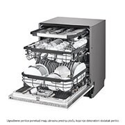 LG QuadWash™ ugradbena perilica posuđa s TrueSteam™ tehnologijom pranja vodenom parom, 14 kompleta posuđa, DB325TXS, DB325TXS, thumbnail 10