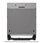 LG QuadWash™ ugradbena perilica posuđa, 14 kompleta posuđa, ThinQ™ WiFi funkcija, Pogled sprijeda, DB242TX, thumbnail 1