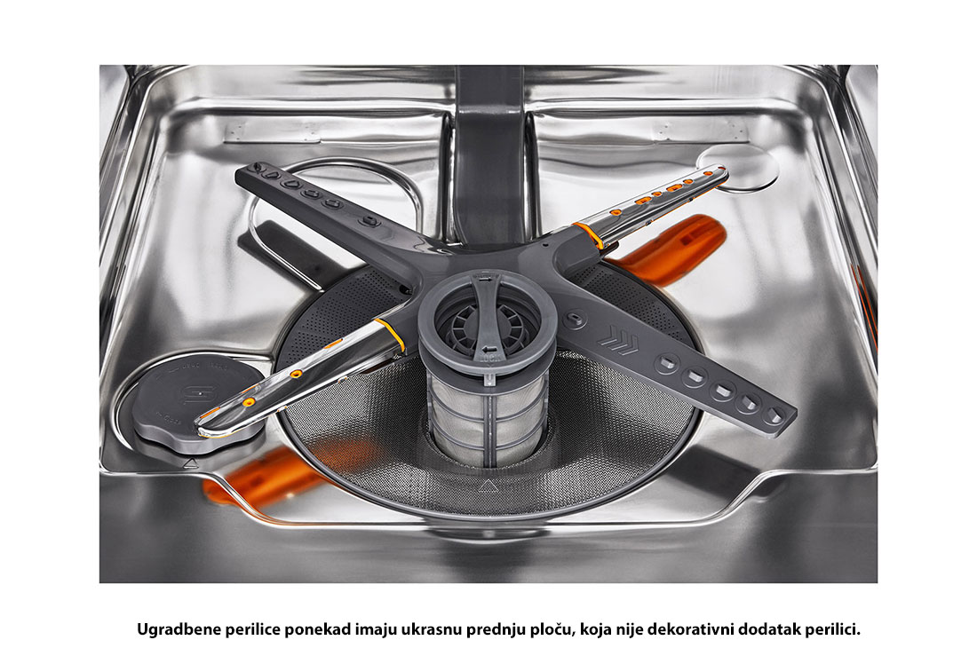 LG QuadWash™ ugradbena perilica posuđa s TrueSteam™ tehnologijom pranja vodenom parom, vrata s automatskim otvaranjem, 14 kompleta posuđa, ThinQ™ WiFi funkcija, Изглед на дисплея, DB475TXS, thumbnail 5