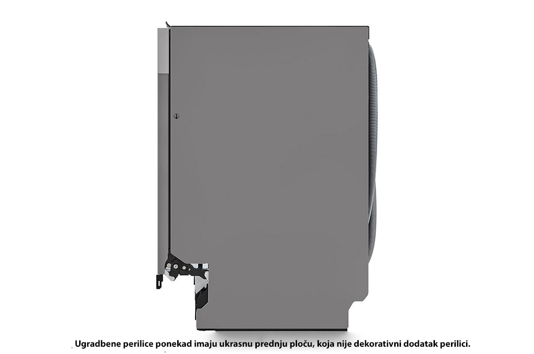 LG QuadWash™ ugradbena perilica posuđa s TrueSteam™ tehnologijom pranja vodenom parom, vrata s automatskim otvaranjem, 14 kompleta posuđa, ThinQ™ WiFi funkcija, Задна страна, DB475TXS, thumbnail 15