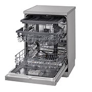 LG QuadWash™ perilica posuđa s TrueSteam™ tehnologijom pranja vodenom parom, 14 kompleta posuđa, ThinQ™, WiFi funkcija, Pogled iz gornje perspektive, DF243FVS, thumbnail 11