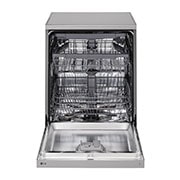 LG QuadWash™ perilica posuđa, 14 kompleta posuđa, Pogled sprijeda s otvorenim vratima, DF243FV, thumbnail 3