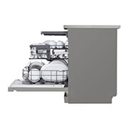 LG QuadWash™ perilica posuđa, 14 kompleta posuđa, Pogled s lijeve strane, DF243FV, thumbnail 6