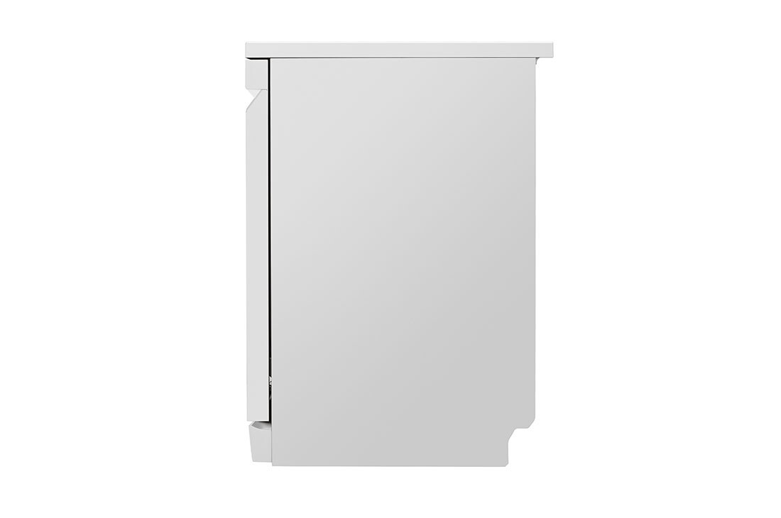 LG QuadWash™ perilica posuđa s TrueSteam™ tehnologijom pranja vodenom parom, 14 kompleta posuđa, ThinQ™, WiFi funkcija, side view, DF243FWS, thumbnail 13