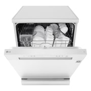 LG QuadWash™ perilica posuđa, 14 kompleta posuđa, Pogled s lijeve strane, DF142FW, thumbnail 4