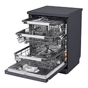 LG QuadWash™ perilica posuđa s TrueSteam™ tehnologijom pranja vodenom parom, vrata s automatskim otvaranjem, 14 kompleta posuđa, ThinQ™ WiFi funkcija, left side open, DF587HMS, thumbnail 9